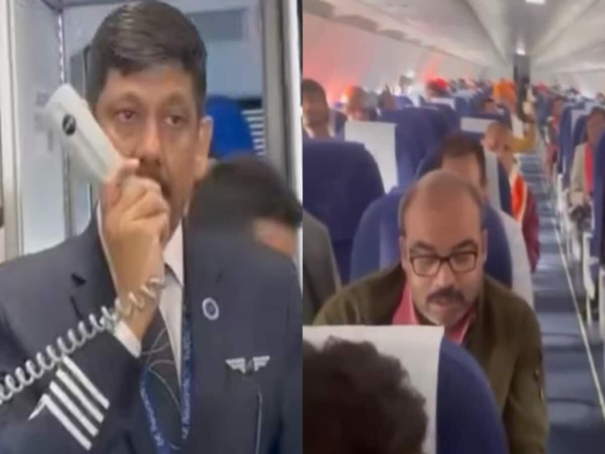 ayodhya airport first flight jai shri ram 1703936439 - पहली फ्लाइट में हनुमान चालीसा का पाठ, पायलट ने जय श्रीराम बोल किया पैसेंजर्स का स्वागत।