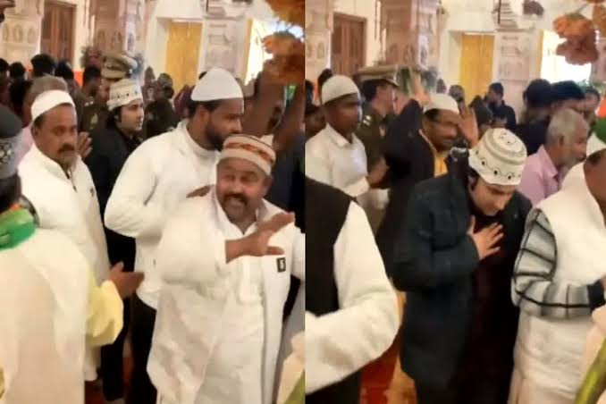 images 1 19 - मुस्लिम समाज के लोगों ने श्रीरामलला का दर्शन किया।