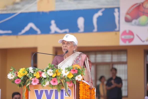 ग्गग्ग्ग्ग 1 - 22वीं अखिल भारतीय अंतर कृषि विश्वविद्यालयीय खेलकूद महोत्सव का शुभारंभ, 24 राज्यों से 2 हजार खिलाड़ी पहुंचे कृषि विवि कुमारगंज।