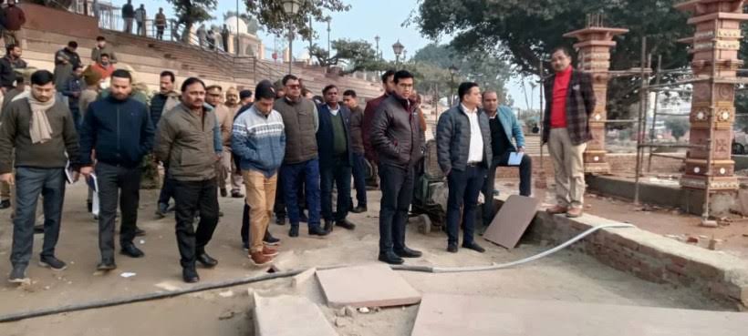 images 4 - मकर संक्रांति व बसंत पंचमी मेले की तैयारियों का कमिश्नर व आई जी ने किया निरीक्षण।
