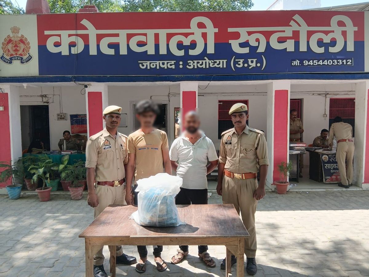 429ceb45 a434 4992 8d75 9c6916830329 1778516910985 - रुदौली पुलिस ने पकड़े टोटी चोर, चोरी की 125 पीतल की टोटियां बरामद।