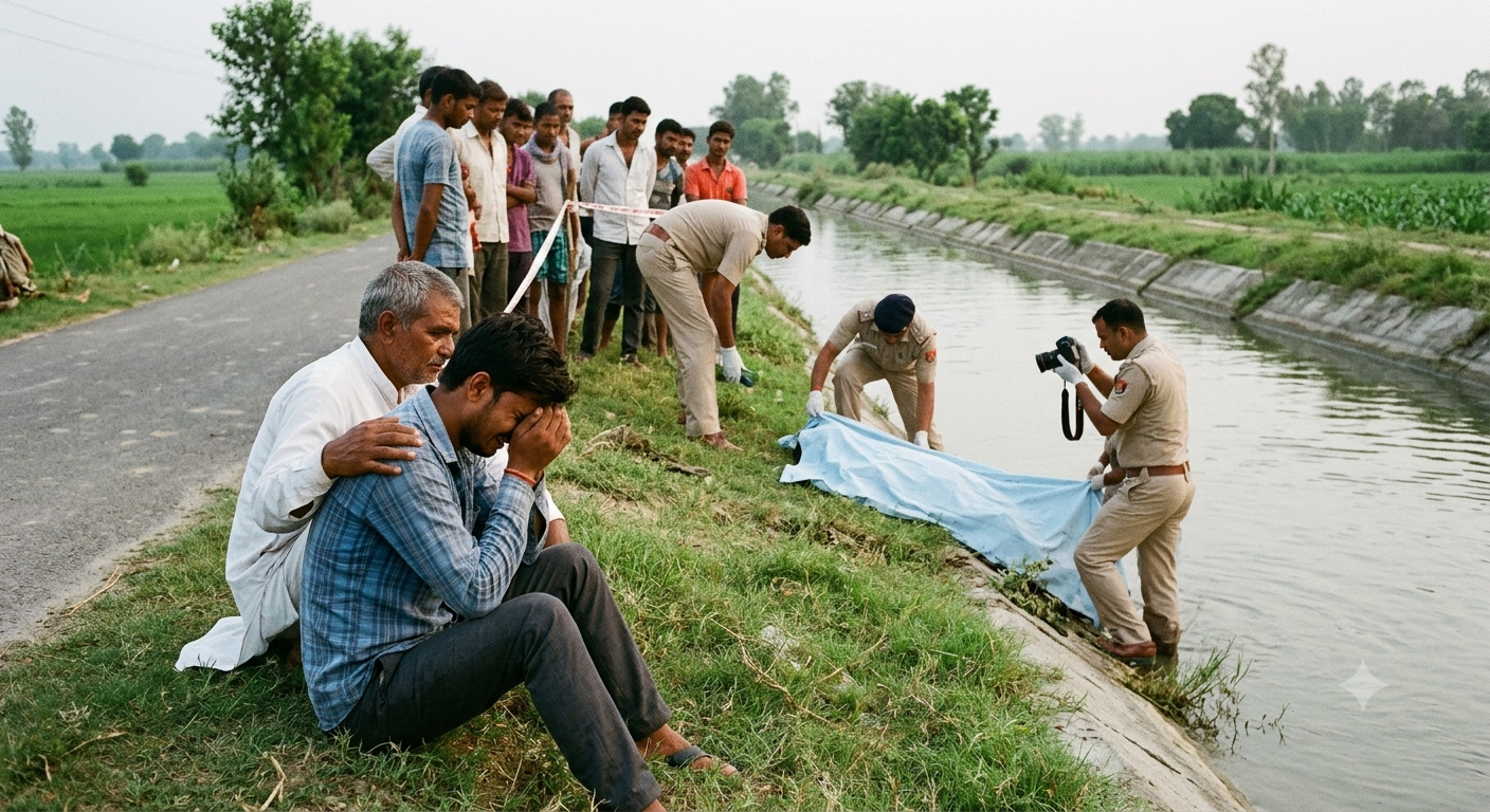 1783261248361 - नहर में मिला शव, बेटे ने दर्ज कराई थी गुमशुदगी, कल से थी लापता।