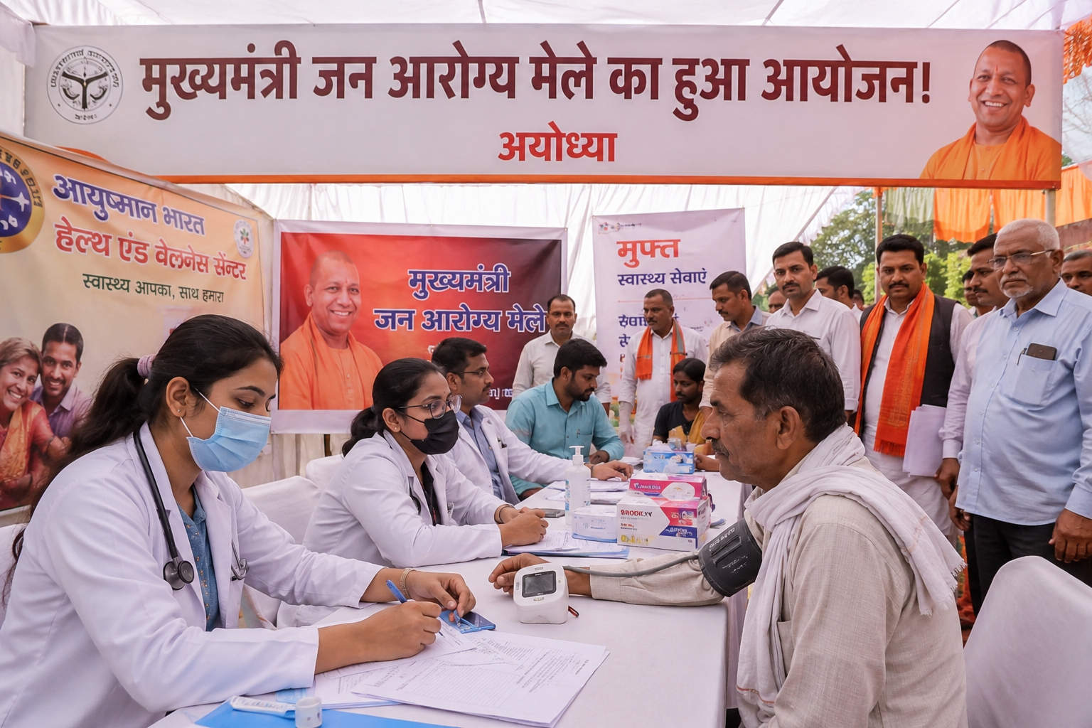 file 00000000f71482088a9ad72c62d7cbea - मुख्यमंत्री जन आरोग्य मेले का हुआ आयोजन।