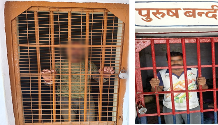 Two accused arrested in cases of assault and life threatening attack police recovered the items used in the attack - दो अलग-अलग मारपीट और जानलेवा हमले के मामलों में दो आरोपी गिरफ्तार।