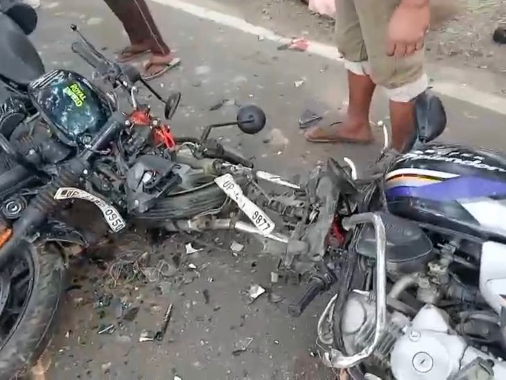 36f4304a bd51 49fe b90b 9244f5cb5bbb 1764411284077 - सूर्यकुंड-भरतकुंड मार्ग पर दो बाइकों की आमने-सामने भीषण टक्कर, 2 युवकों की दर्दनाक मौत।